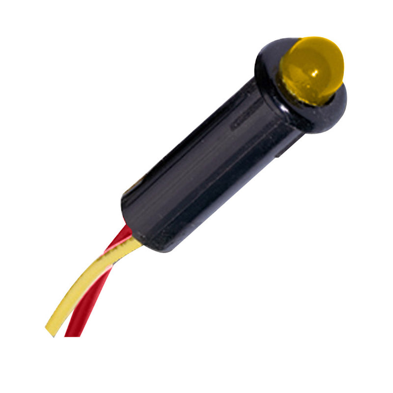 Paneltronics LED Indicator Light - Amber - 120 VAC - 5/32" [048-023]