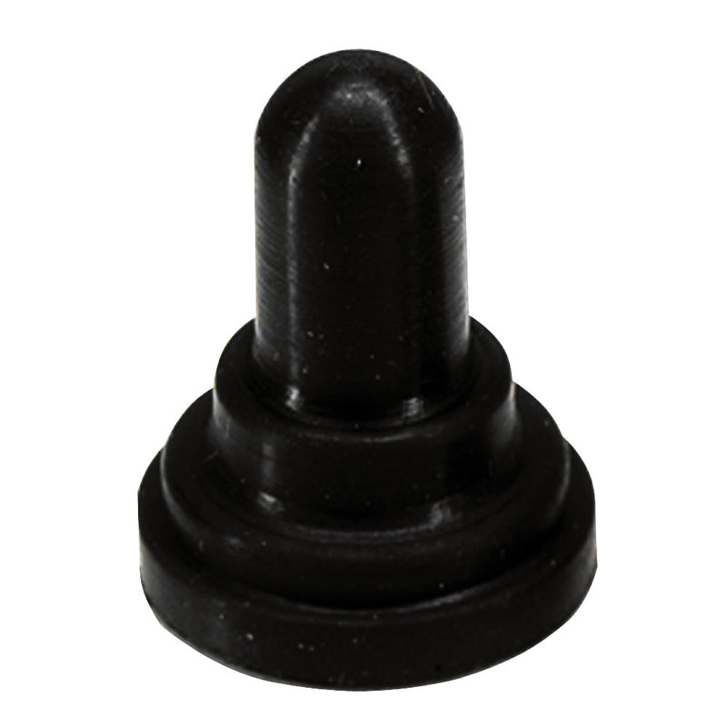 Paneltronics Toggle Switch Boot - 23/32" Round Nut - Black f/WP Breakers [048-015]