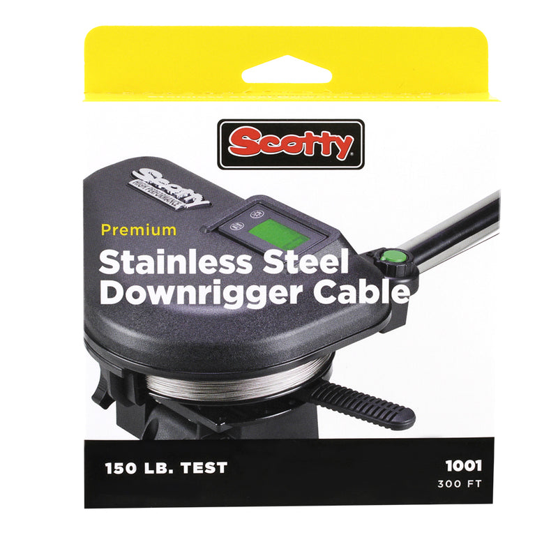Scotty 300ft Premium Stainless Steel Replacement Cable [1001K]