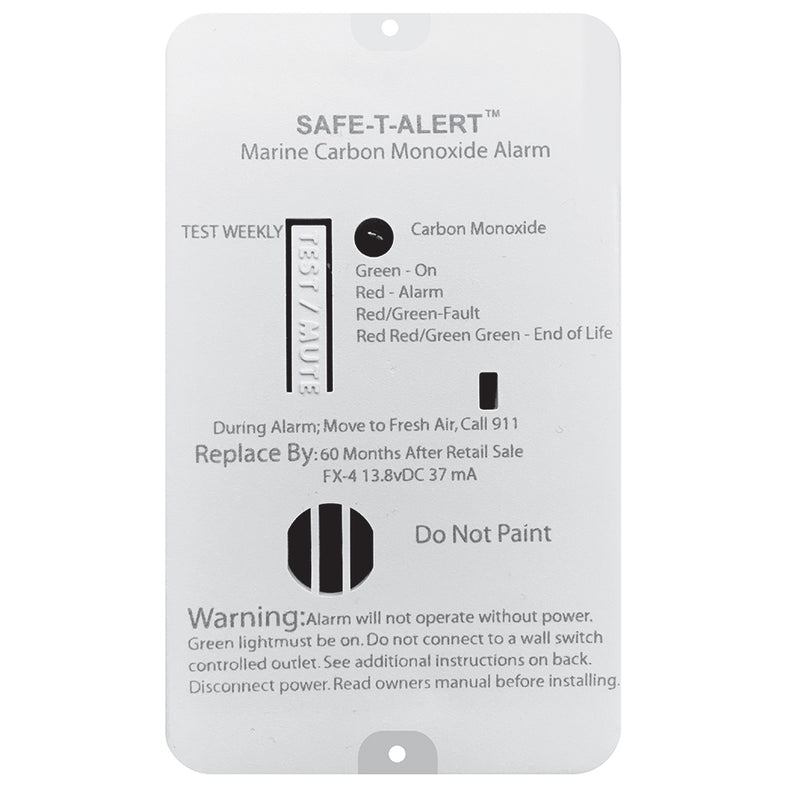 Safe-T-Alert FX-4 Carbon Monoxide Alarm [FX-4]
