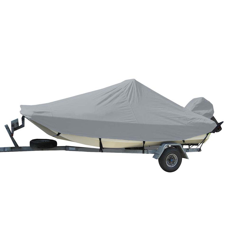 Carver Sun-DURA Styled-to-Fit Boat Cover f/20.5 Bay Style Center Console Fishing Boats - Grey [71020S-11]