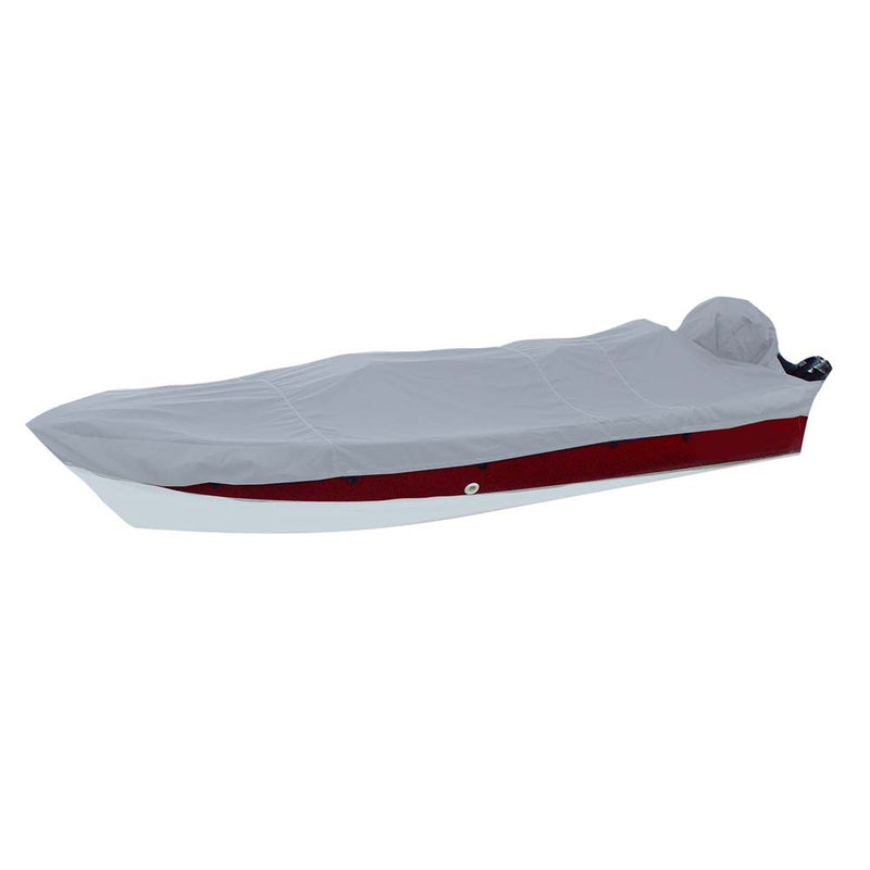 Carver Poly-Flex II Styled-to-Fit Boat Cover f/16.5 V-Hull Side Console Fishing Boats - Grey [72216F-10]