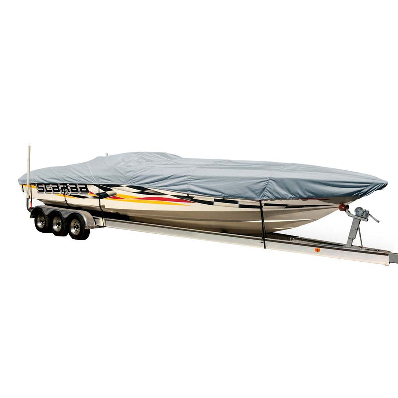 Carver Sun-DURA Styled-to-Fit Boat Cover f/26.5 Performance Style Boats - Grey [74326S-11]