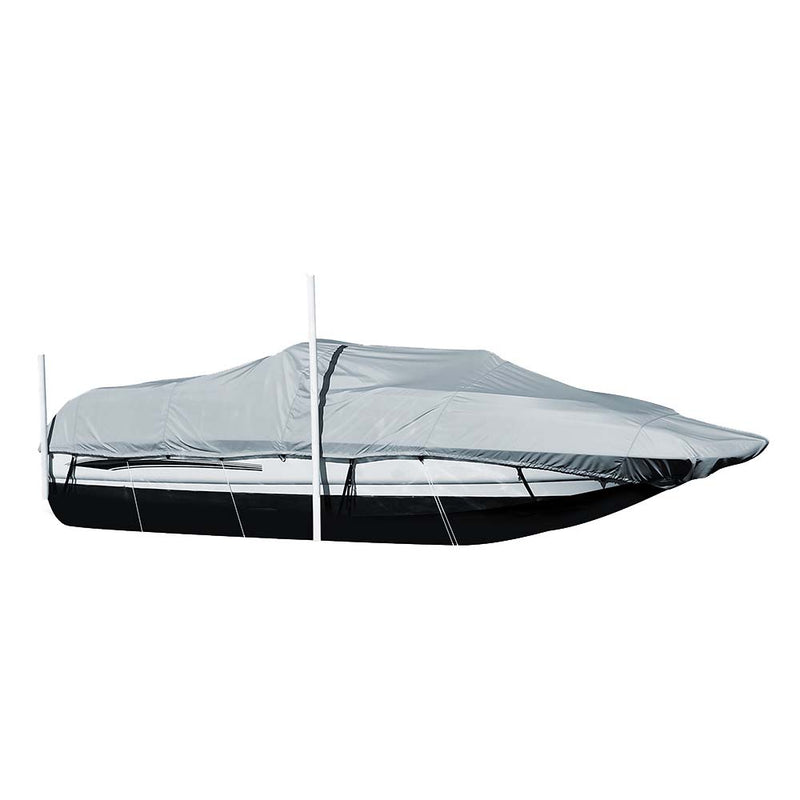 Carver Sun-DURA Styled-to-Fit Boat Cover f/23.5 Sterndrive Deck Boats w/Walk-Thru Windshield - Grey [95123S-11]